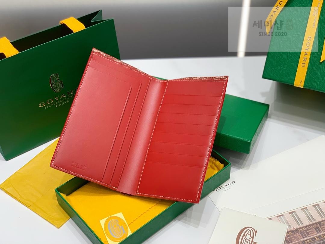 G O Y A R D Goyard Bi Fold Long Wallet 오렌지 지갑 24번 이미지