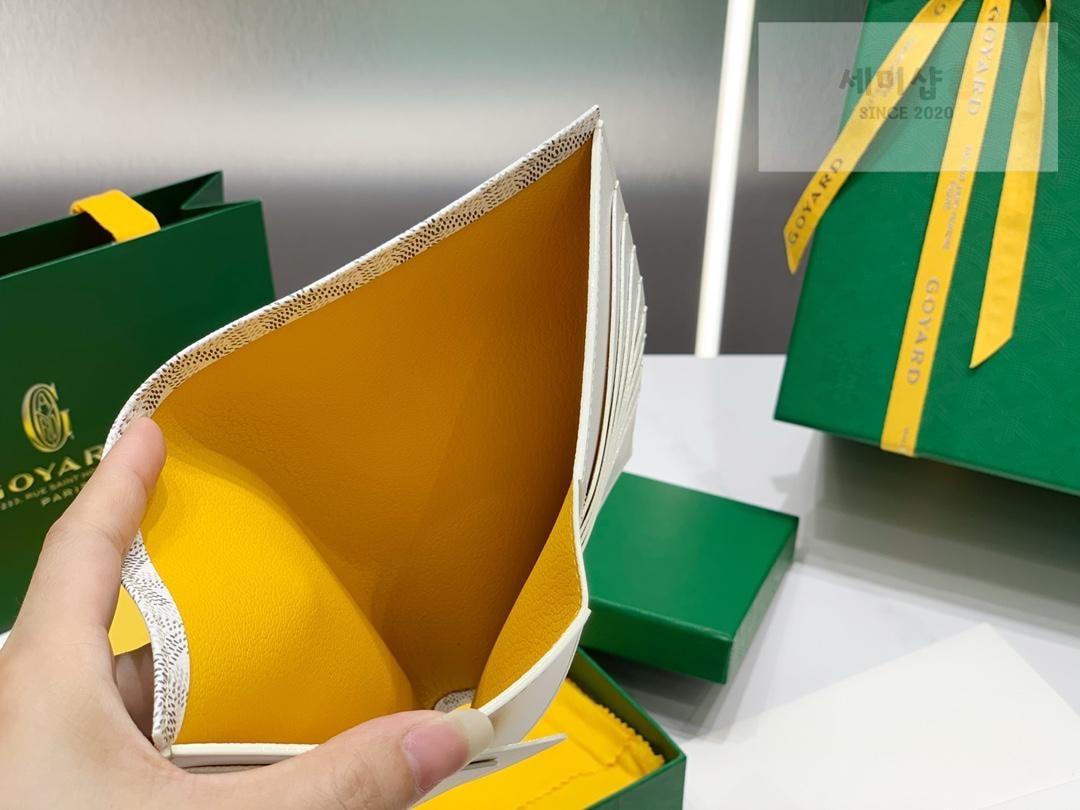 G O Y A R D Goyard Bi Fold Long Wallet 오렌지 지갑 34번 이미지