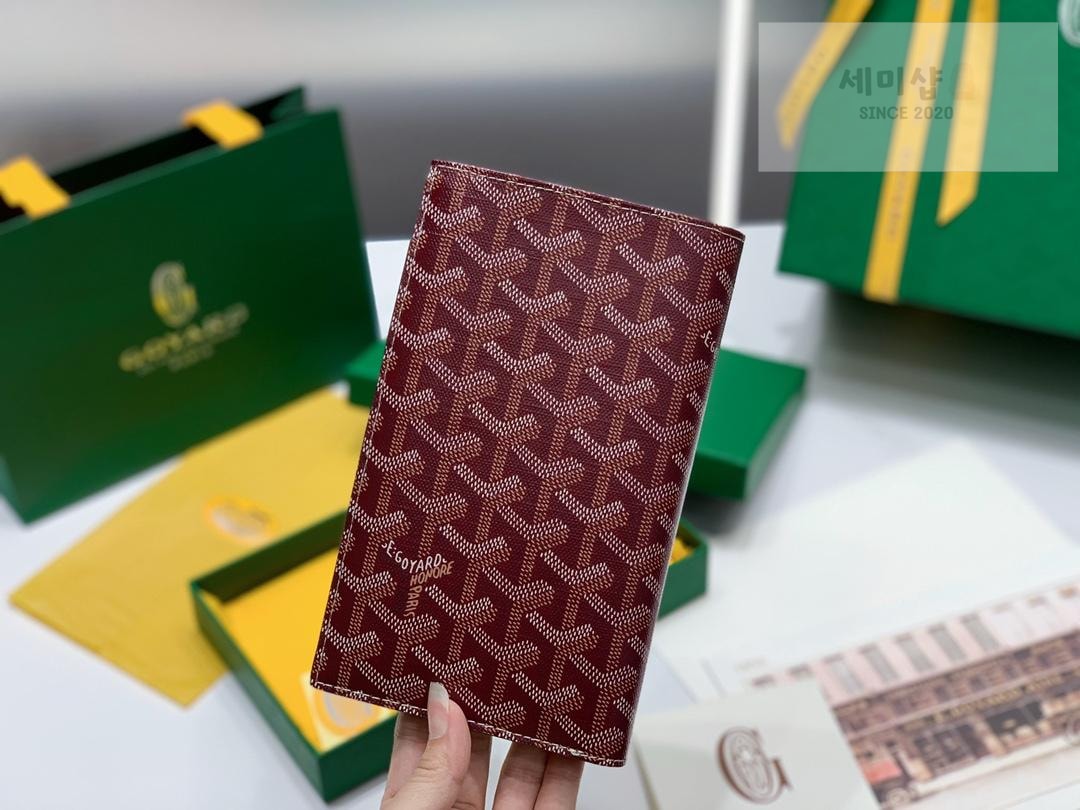 G O Y A R D Goyard Bi Fold Long Wallet 오렌지 지갑 37번 이미지