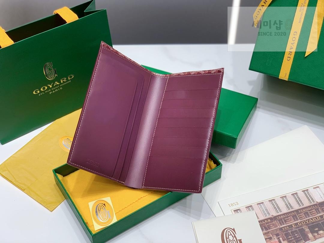 G O Y A R D Goyard Bi Fold Long Wallet 오렌지 지갑 38번 이미지