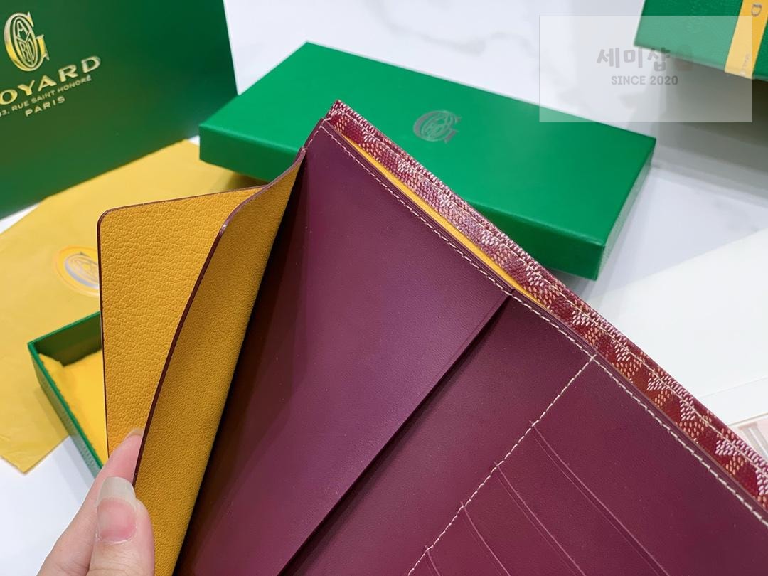 G O Y A R D Goyard Bi Fold Long Wallet 오렌지 지갑 40번 이미지
