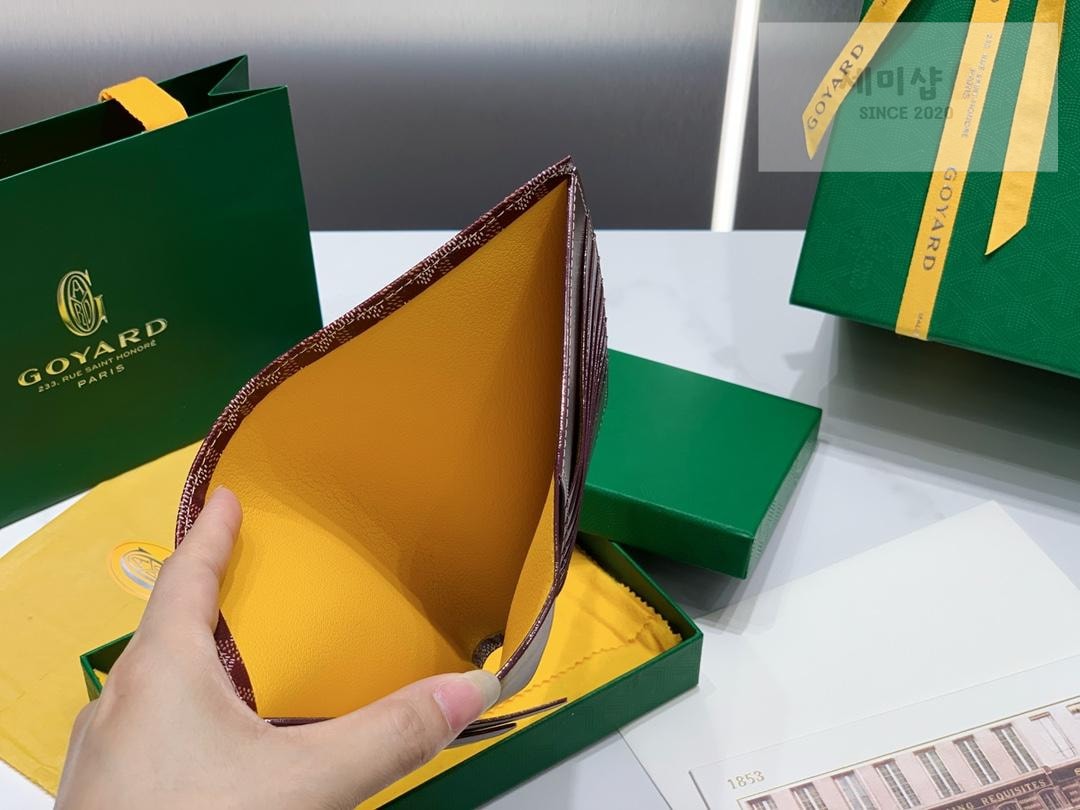 G O Y A R D Goyard Bi Fold Long Wallet 오렌지 지갑 41번 이미지