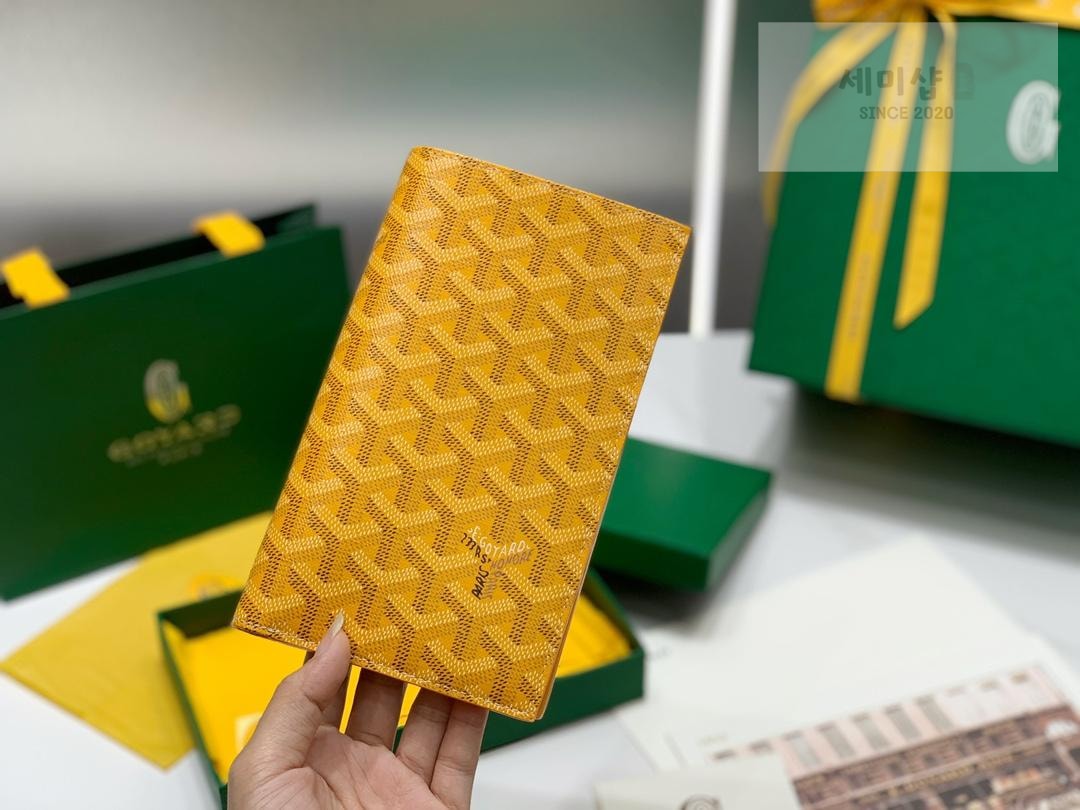 G O Y A R D Goyard Bi Fold Long Wallet 오렌지 지갑 50번 이미지