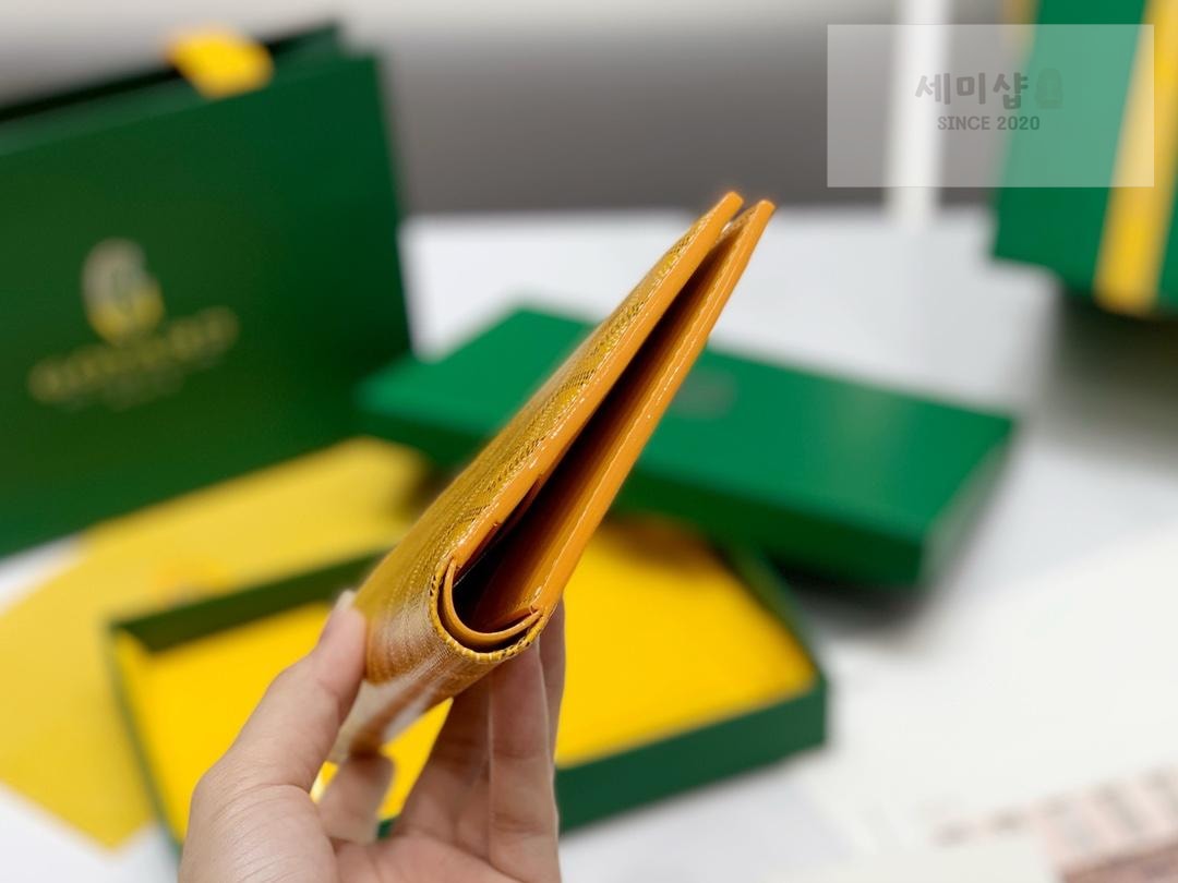 G O Y A R D Goyard Bi Fold Long Wallet 오렌지 지갑 52번 이미지