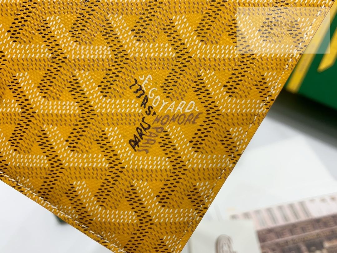 G O Y A R D Goyard Bi Fold Long Wallet 오렌지 지갑 85번 이미지
