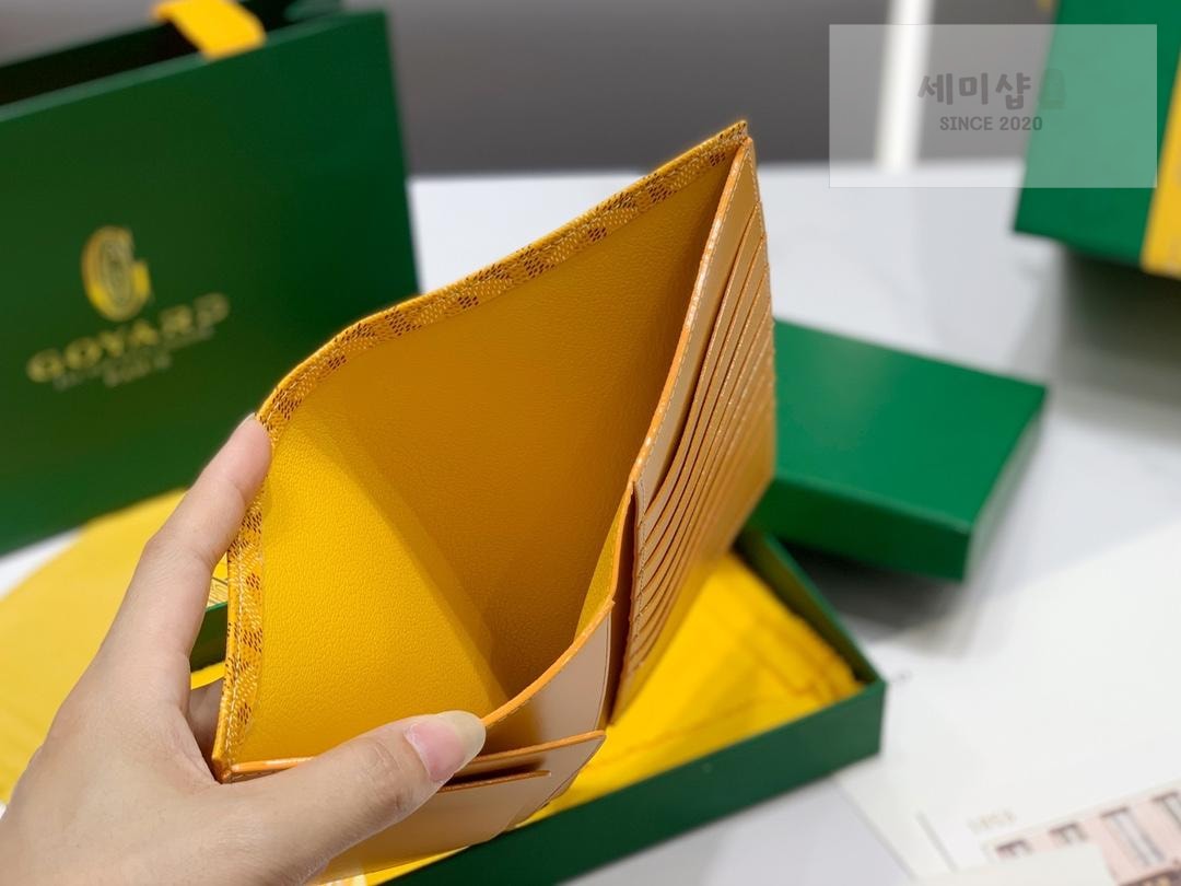 G O Y A R D Goyard Bi Fold Long Wallet 오렌지 지갑 55번 이미지