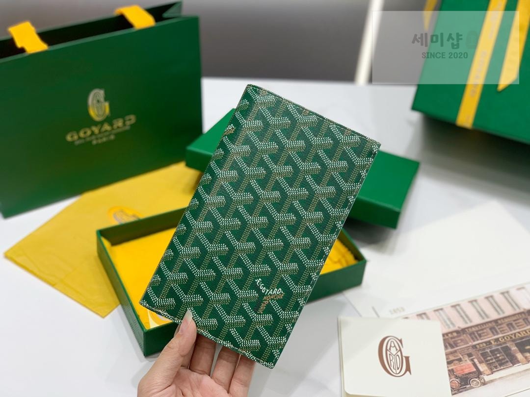 G O Y A R D Goyard Bi Fold Long Wallet 오렌지 지갑 84번 이미지