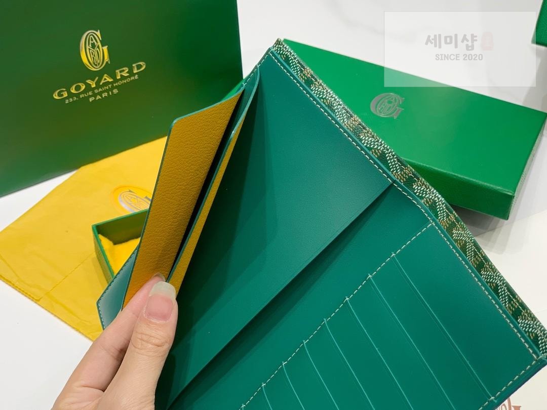 G O Y A R D Goyard Bi Fold Long Wallet 오렌지 지갑 59번 이미지