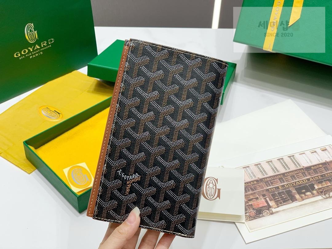 G O Y A R D Goyard Bi Fold Long Wallet 오렌지 지갑 70번 이미지