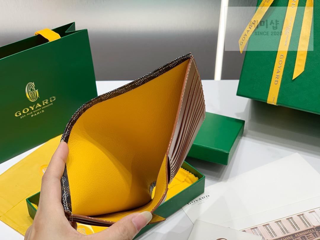 G O Y A R D Goyard Bi Fold Long Wallet 오렌지 지갑 74번 이미지