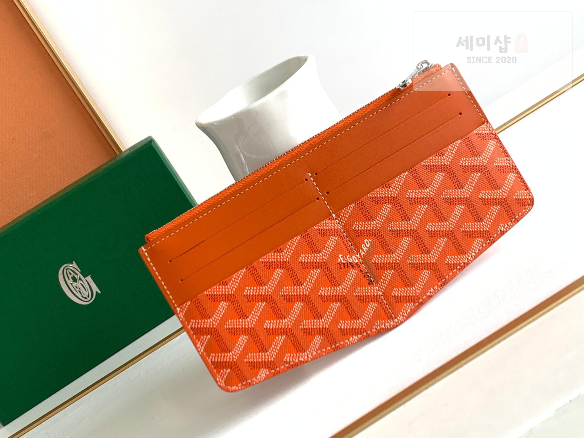 G O Y A R D Goyard Insert Louis 그레이 지갑 7번 이미지