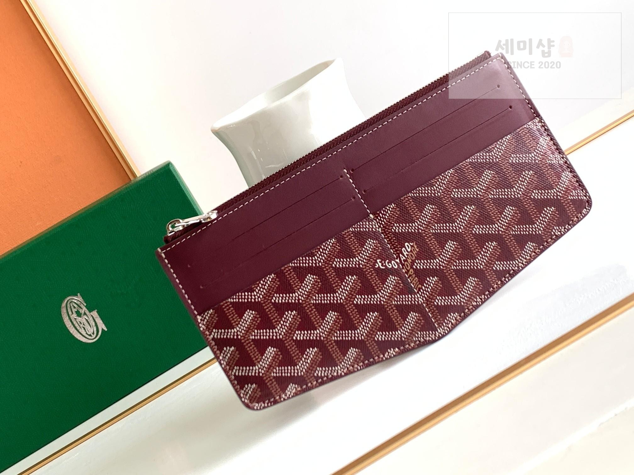 G O Y A R D Goyard Insert Louis 그레이 지갑 32번 이미지