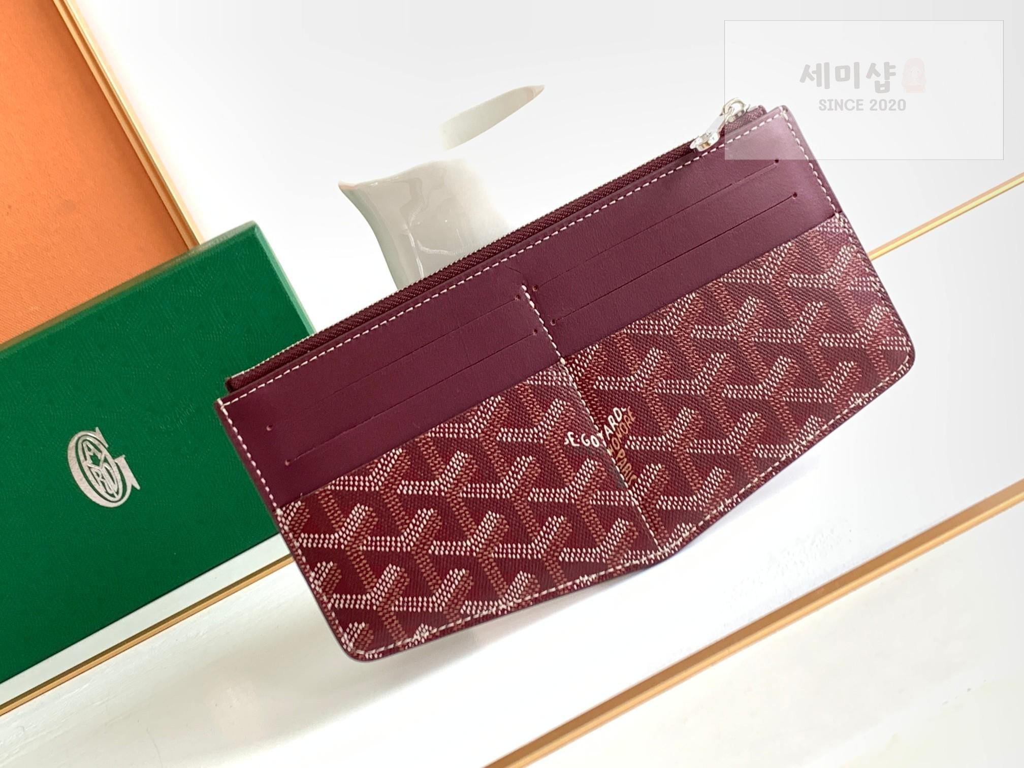 G O Y A R D Goyard Insert Louis 그레이 지갑 33번 이미지