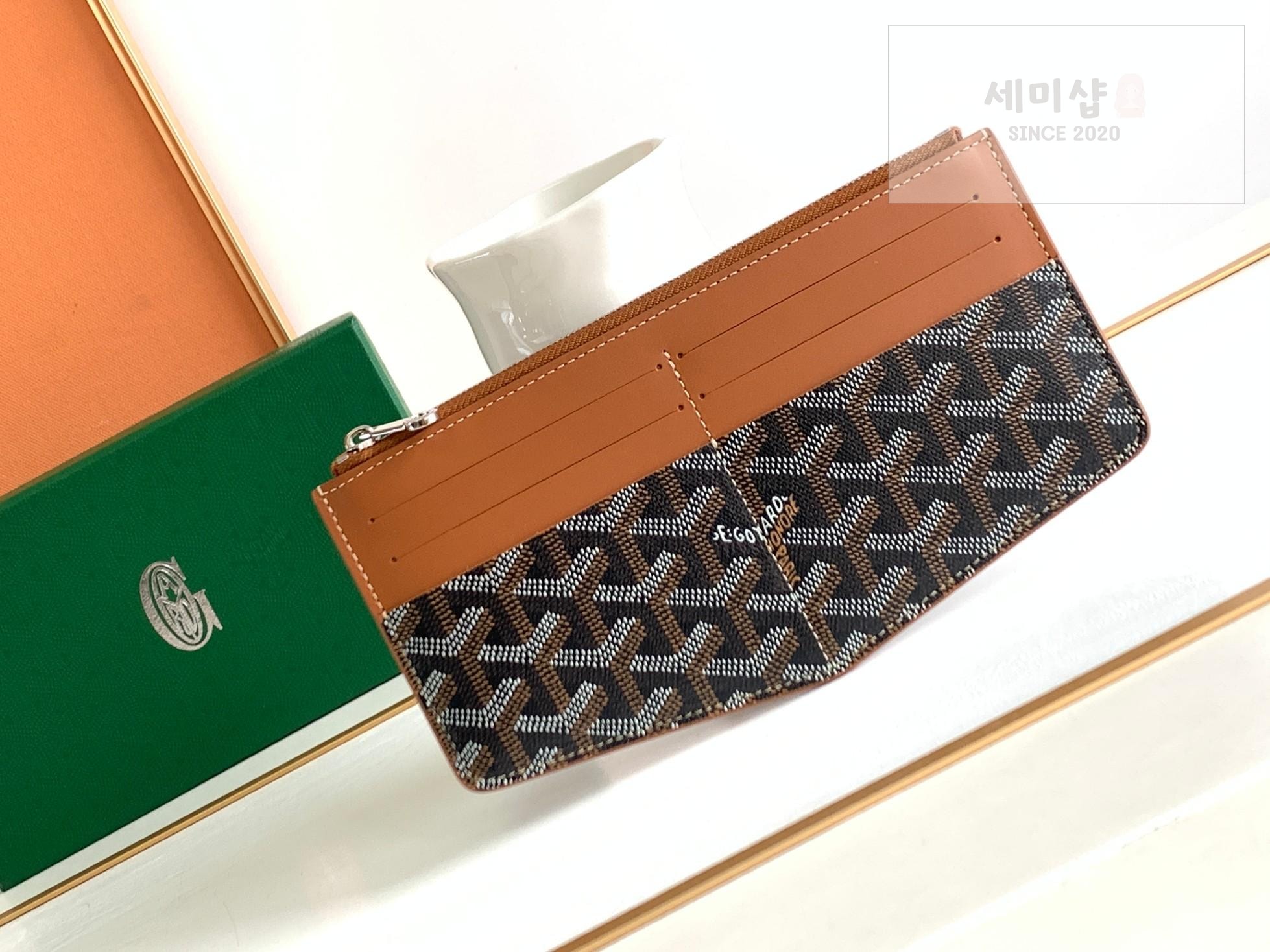 G O Y A R D Goyard Insert Louis 그레이 지갑 50번 이미지