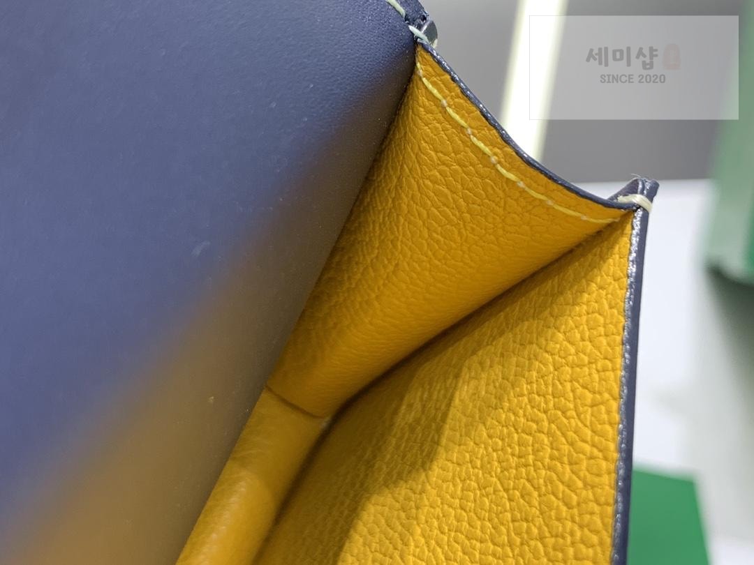 G O Y A R D Goyard Malsherve Card Holder 네이비 지갑 4번 이미지