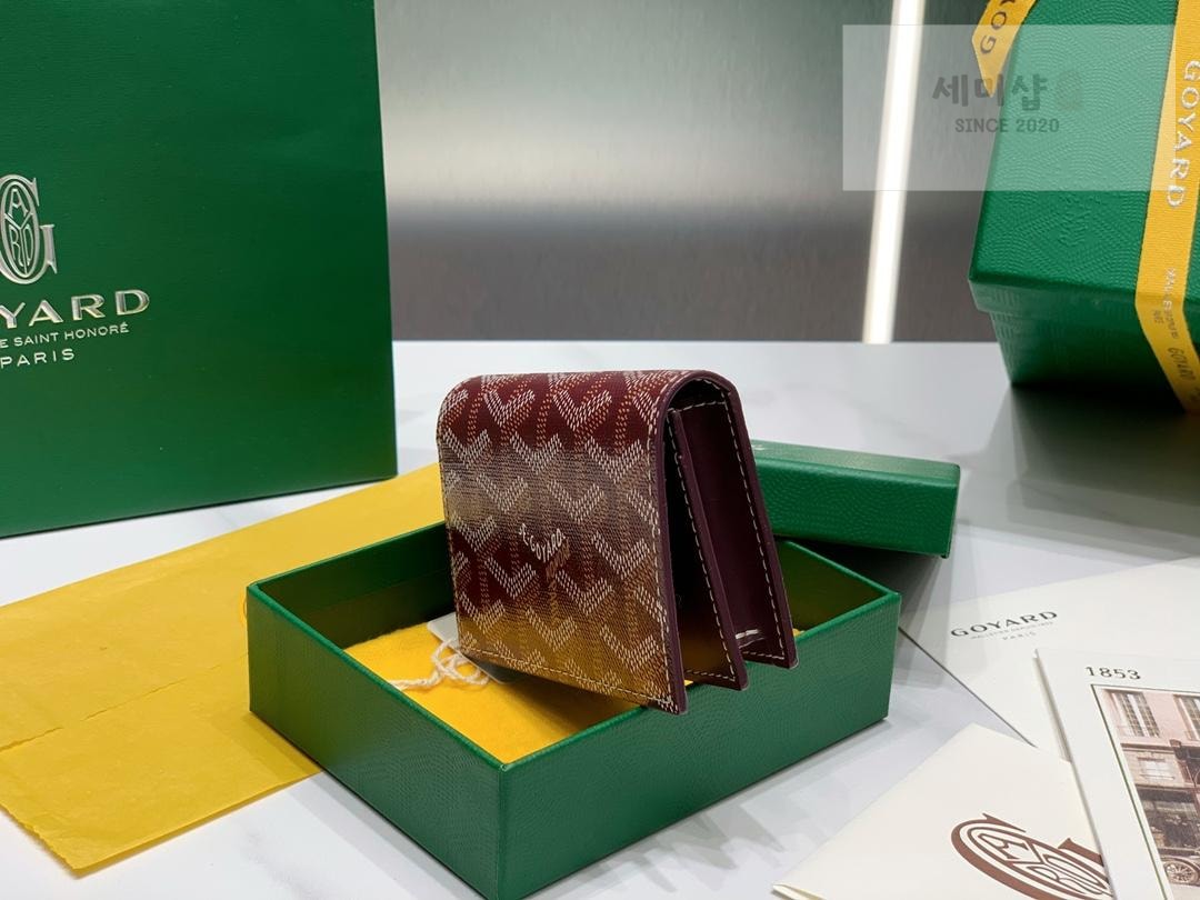 G O Y A R D Goyard Malsherve Card Holder 네이비 지갑 7번 이미지