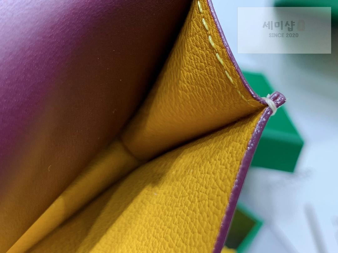 G O Y A R D Goyard Malsherve Card Holder 네이비 지갑 9번 이미지