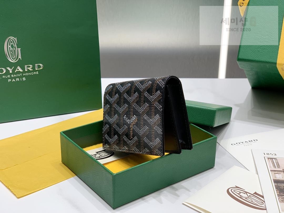 G O Y A R D Goyard Malsherve Card Holder 네이비 지갑 16번 이미지