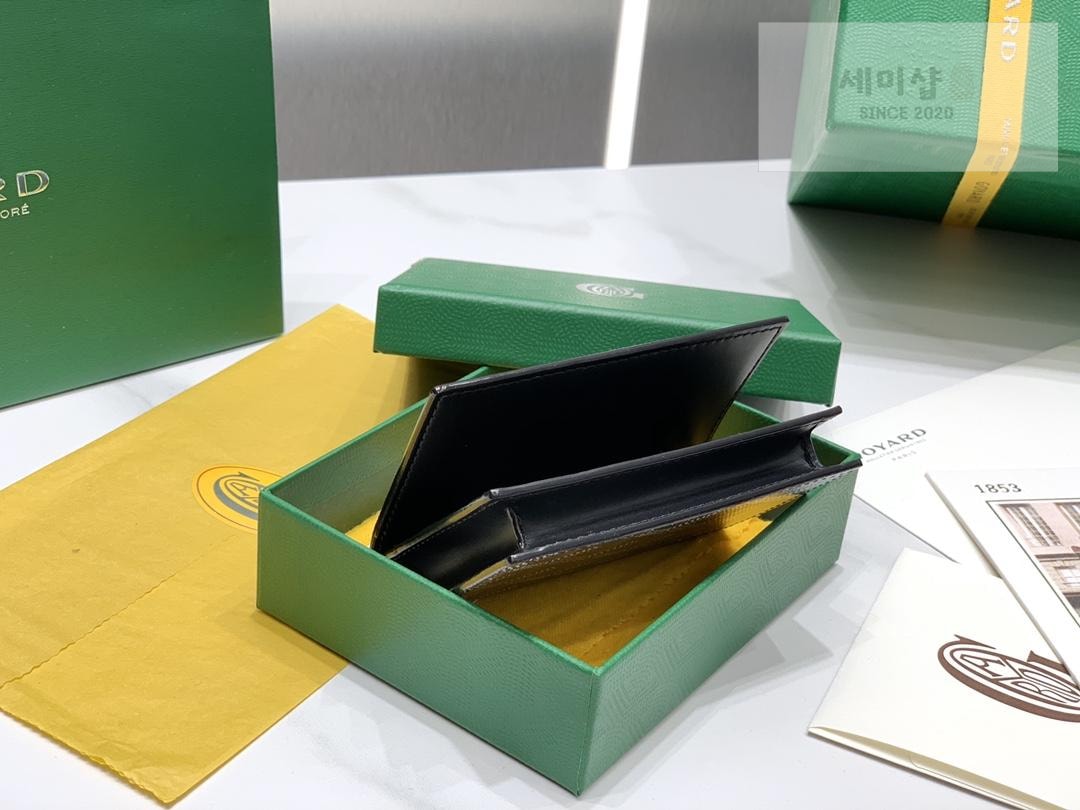 G O Y A R D Goyard Malsherve Card Holder 네이비 지갑 17번 이미지
