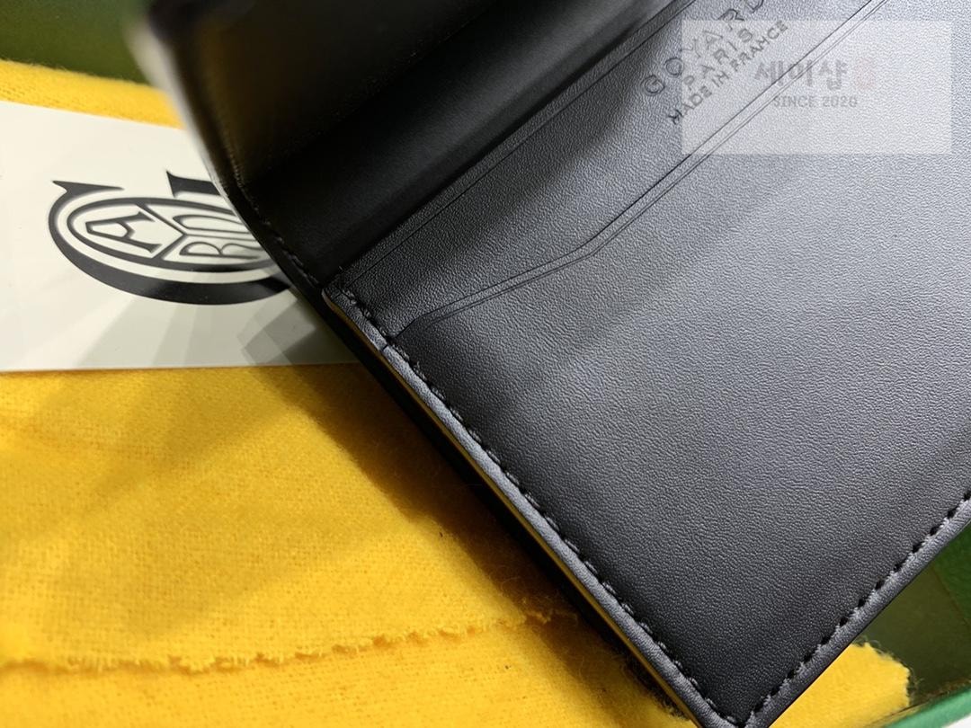 G O Y A R D Goyard Malsherve Card Holder 네이비 지갑 18번 이미지