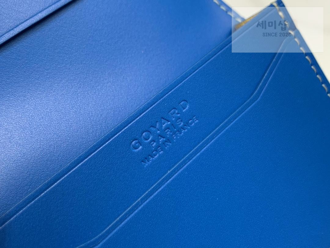 G O Y A R D Goyard Malsherve Card Holder 네이비 지갑 29번 이미지
