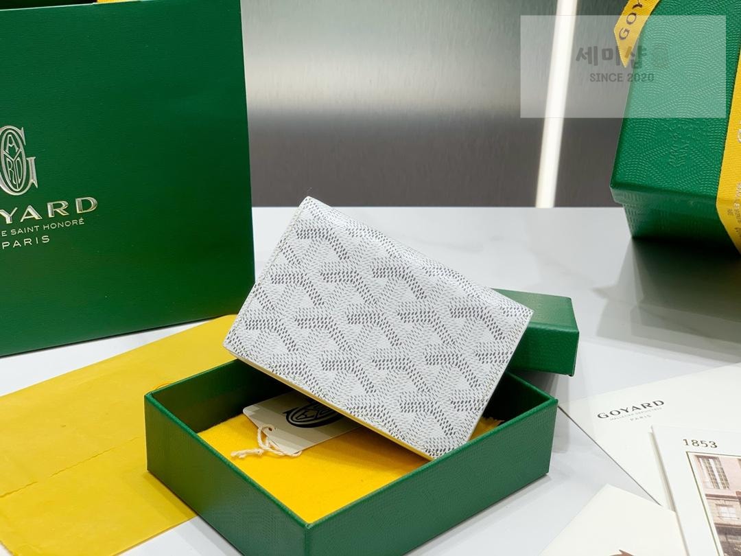 G O Y A R D Goyard Malsherve Card Holder 네이비 지갑 37번 이미지
