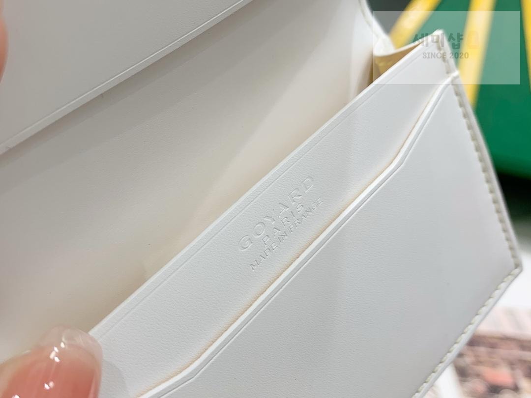 G O Y A R D Goyard Malsherve Card Holder 네이비 지갑 39번 이미지