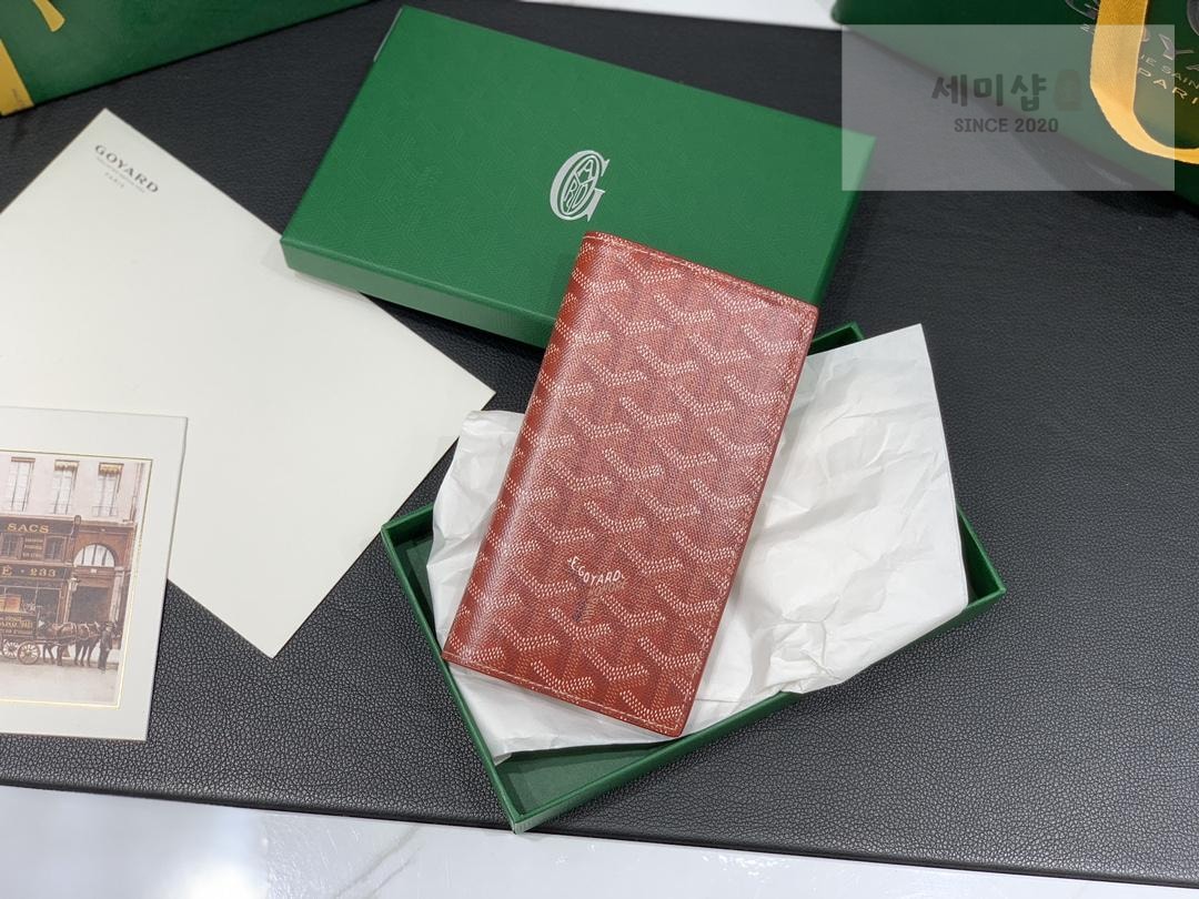 G O Y A R D Goyard Saint Roch Wallet 탄(브라운) 지갑 39번 이미지