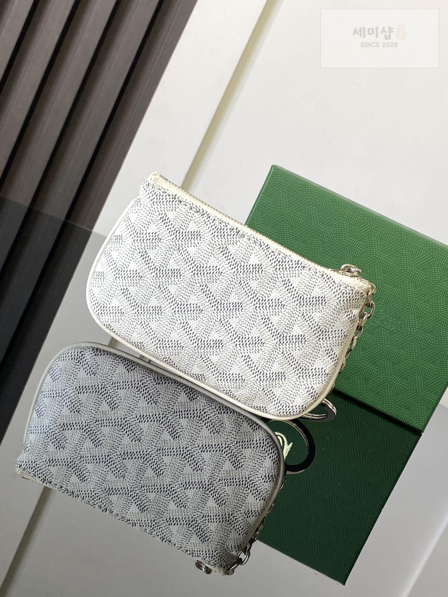 G O Y A R D Goyard Sena Nano Pouch 화이트 지갑 2번 이미지