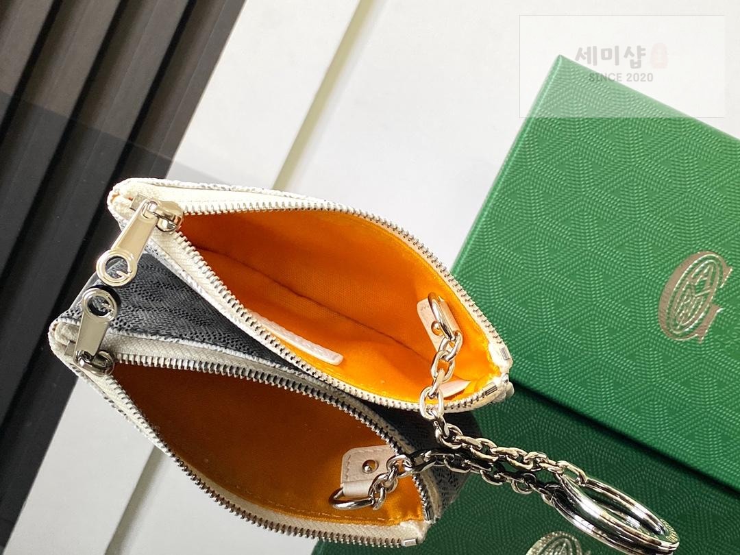 G O Y A R D Goyard Sena Nano Pouch 화이트 지갑 4번 이미지