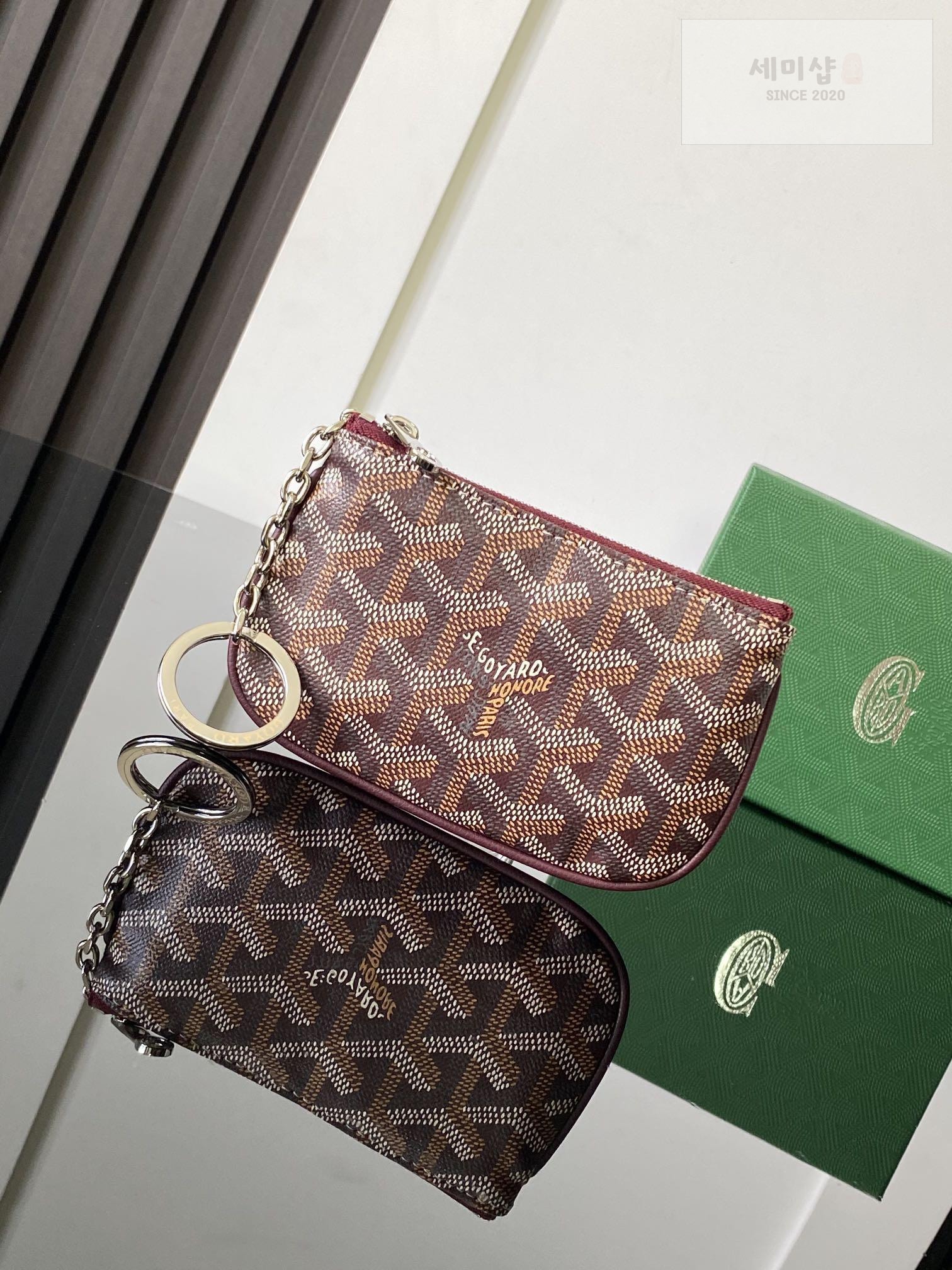 G O Y A R D Goyard Sena Nano Pouch 화이트 지갑 5번 이미지