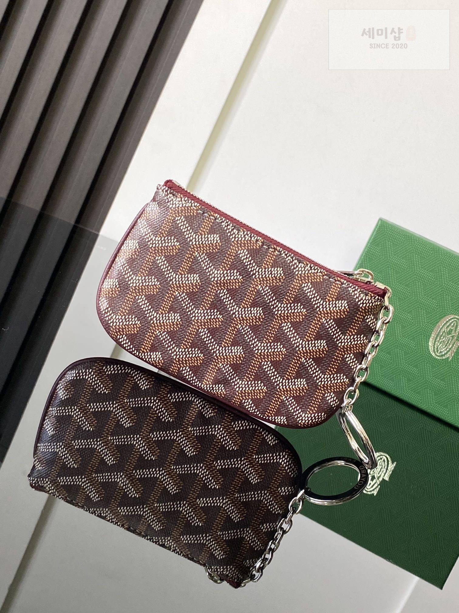 G O Y A R D Goyard Sena Nano Pouch 화이트 지갑 6번 이미지
