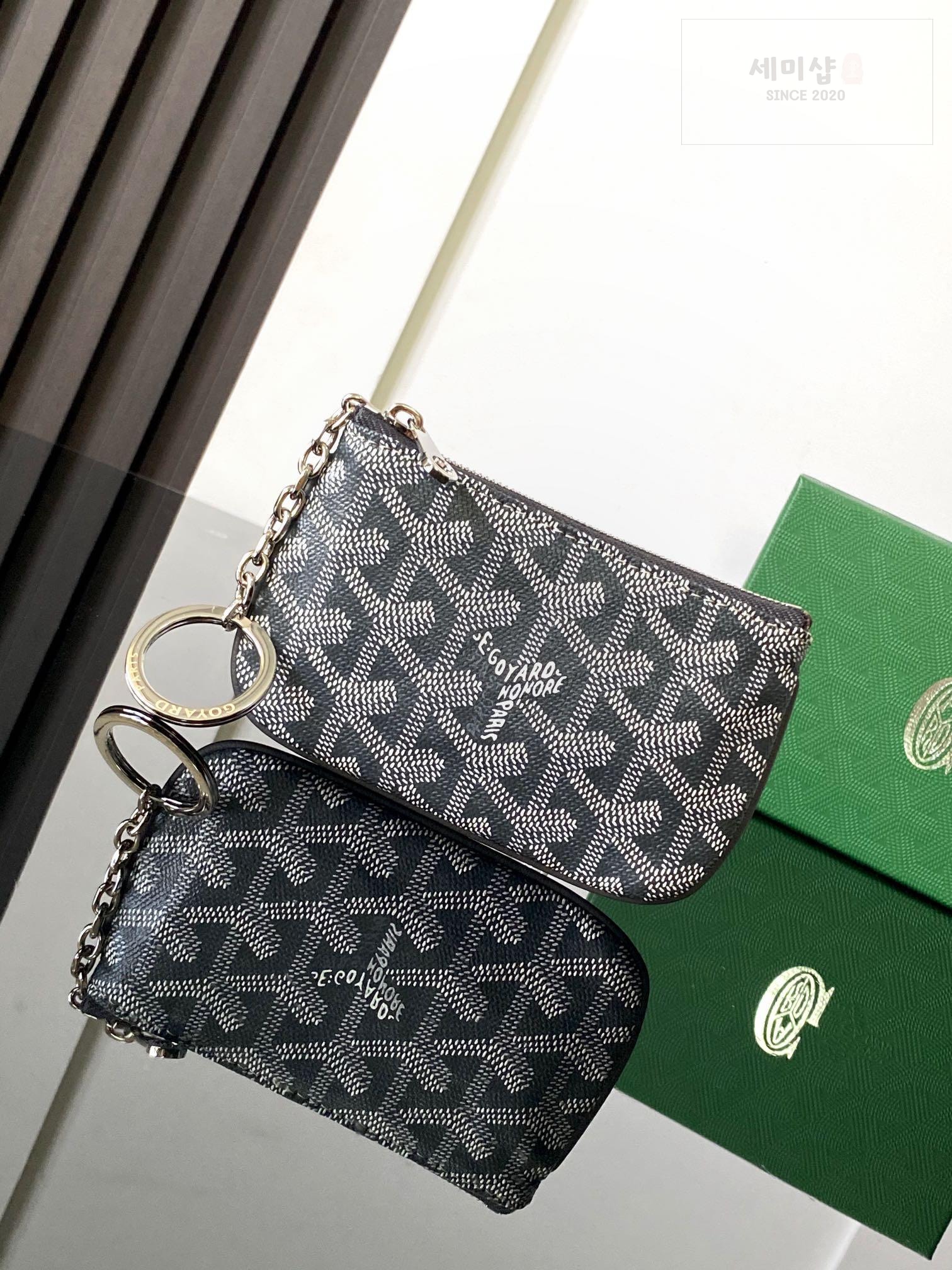 G O Y A R D Goyard Sena Nano Pouch 화이트 지갑 42번 이미지
