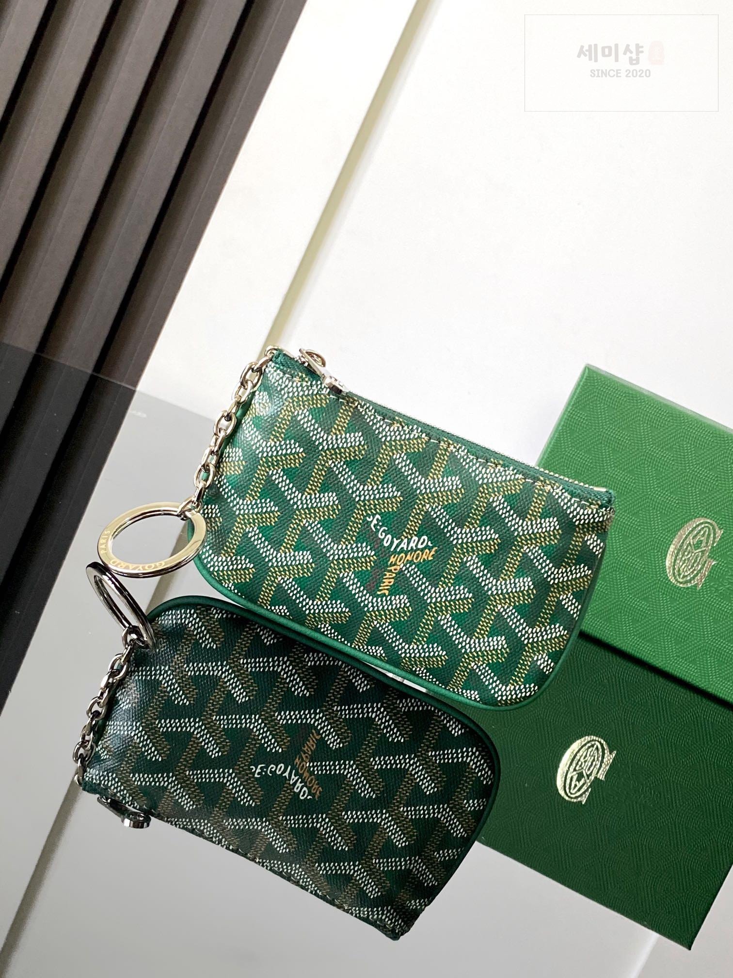 G O Y A R D Goyard Sena Nano Pouch 화이트 지갑 43번 이미지