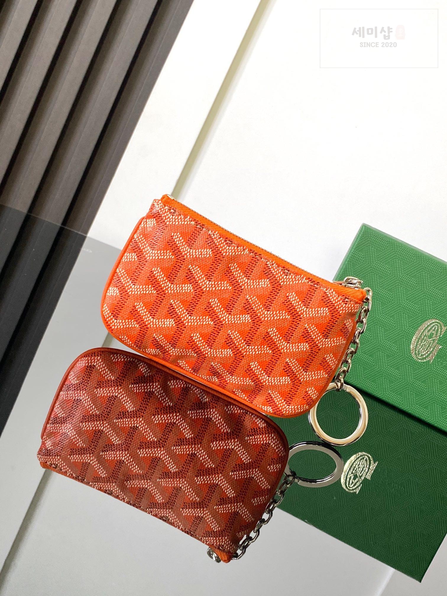 G O Y A R D Goyard Sena Nano Pouch 화이트 지갑 16번 이미지
