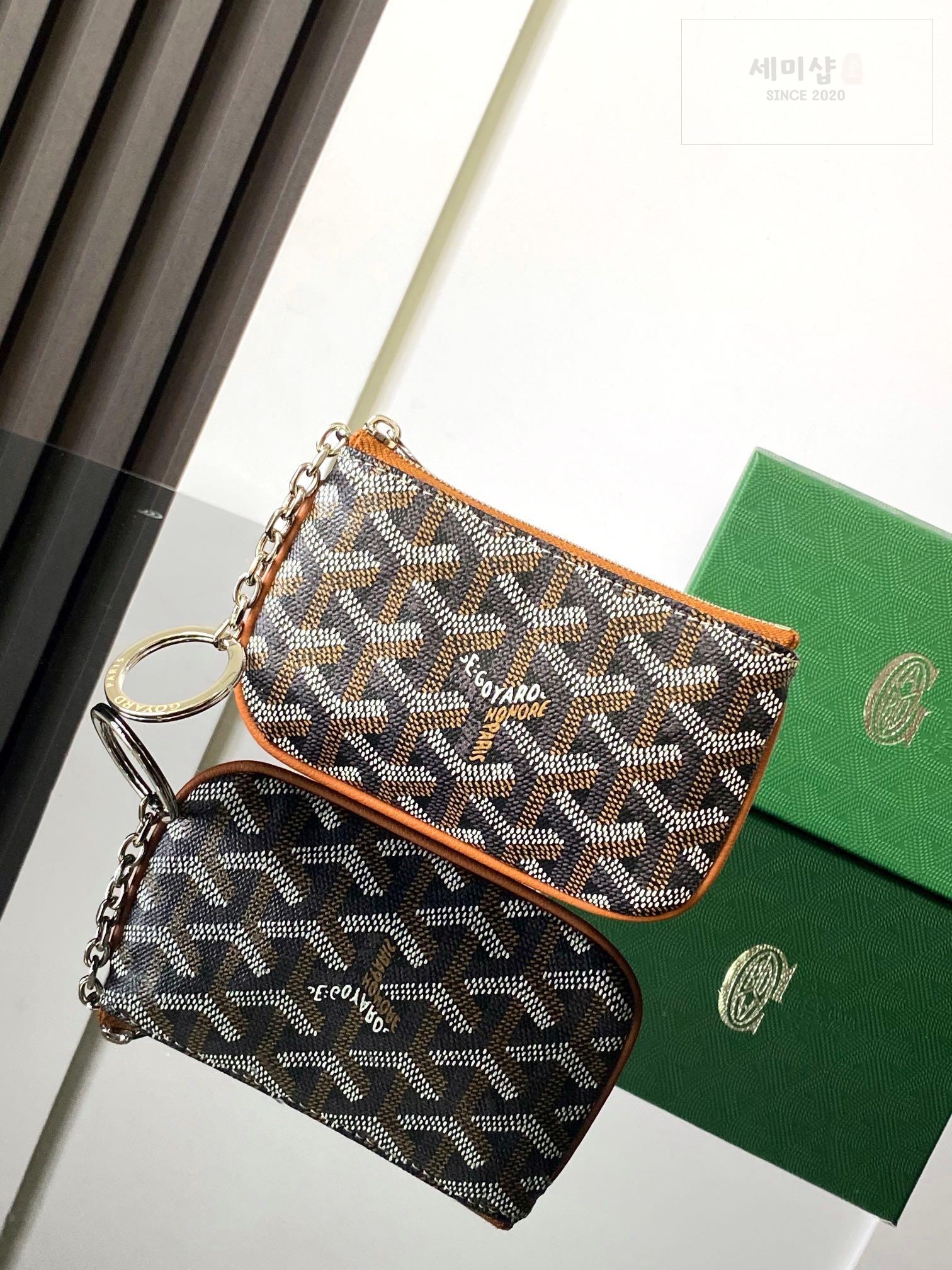 G O Y A R D Goyard Sena Nano Pouch 화이트 지갑 22번 이미지