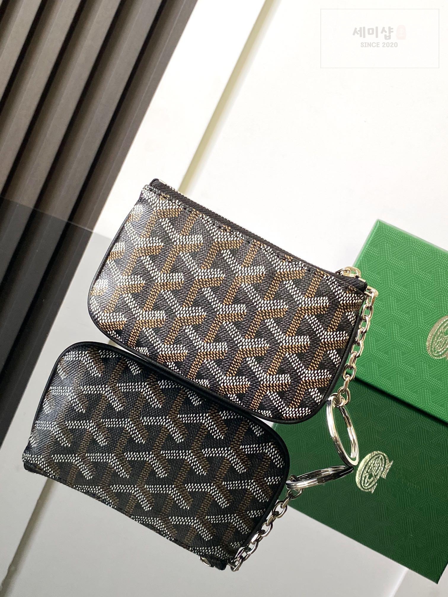 G O Y A R D Goyard Sena Nano Pouch 화이트 지갑 27번 이미지
