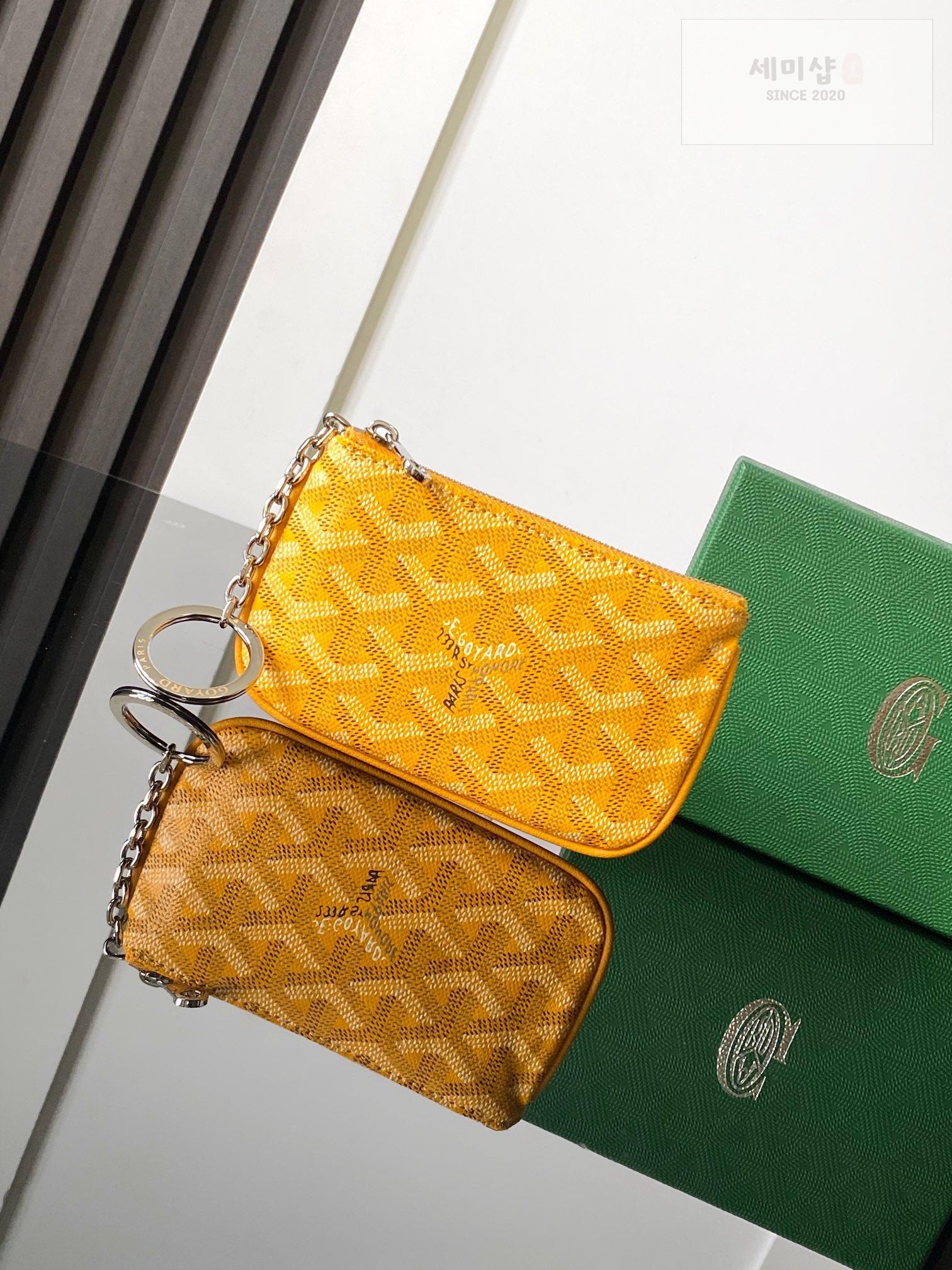 G O Y A R D Goyard Sena Nano Pouch 화이트 지갑 34번 이미지
