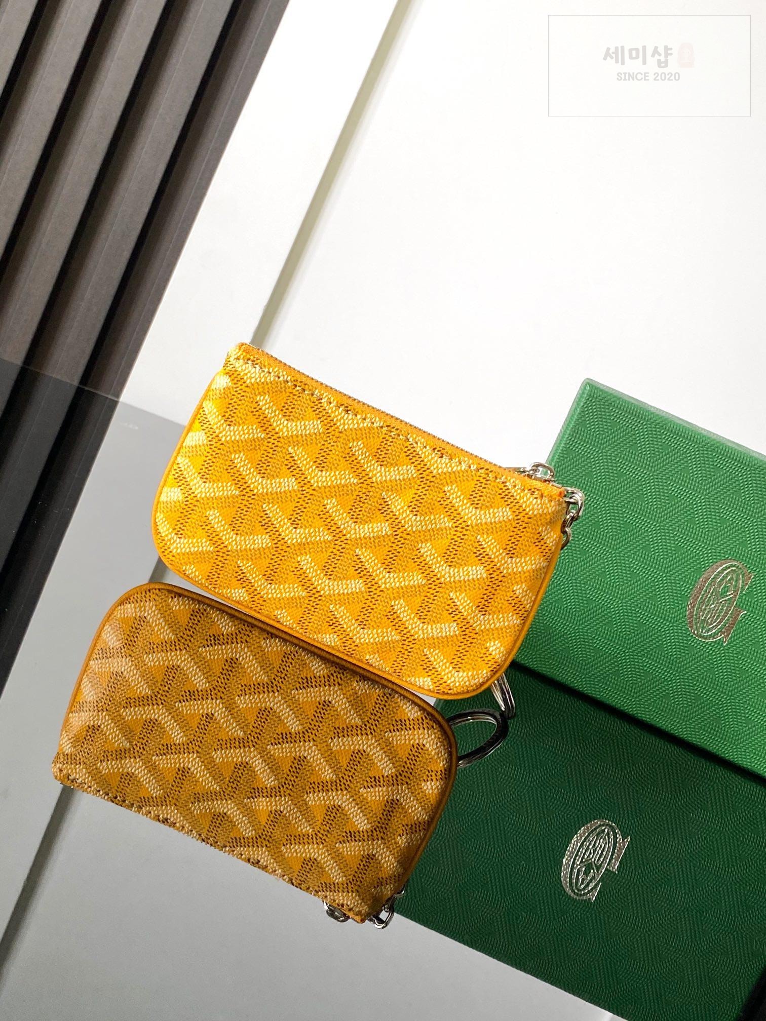 G O Y A R D Goyard Sena Nano Pouch 화이트 지갑 35번 이미지