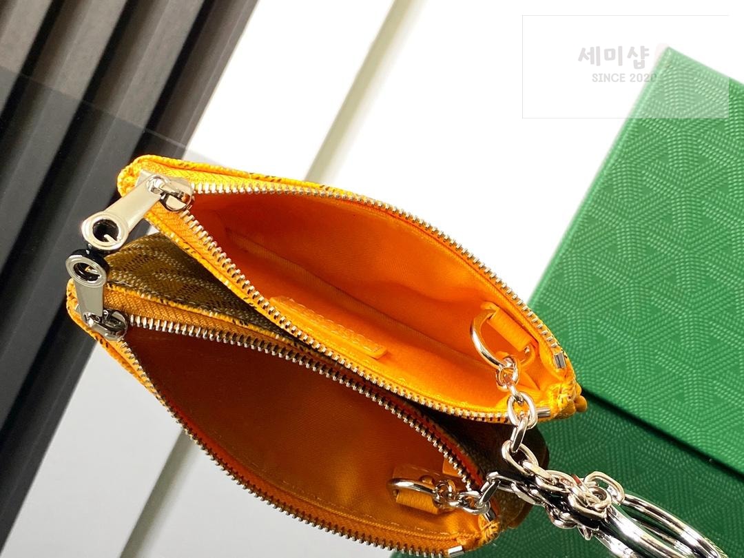 G O Y A R D Goyard Sena Nano Pouch 화이트 지갑 37번 이미지