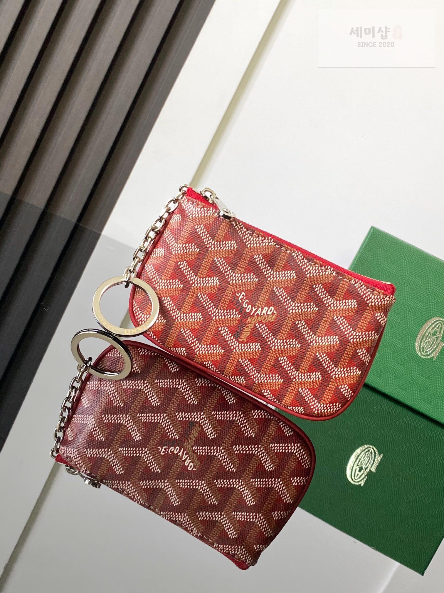 G O Y A R D Goyard Sena Nano Pouch 화이트 지갑 38번 이미지