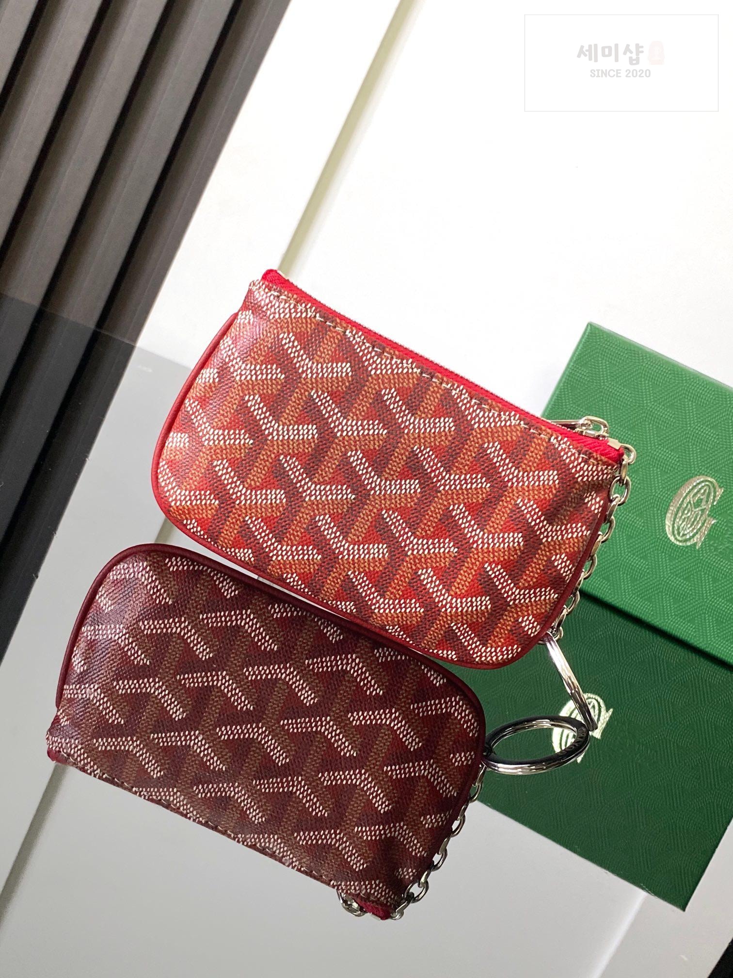 G O Y A R D Goyard Sena Nano Pouch 화이트 지갑 39번 이미지