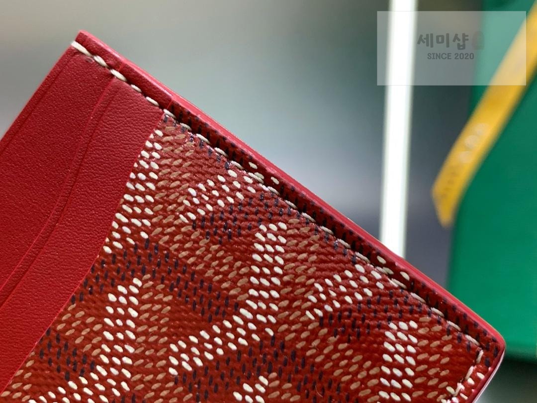 G O Y A R D Goyard Sulpice Card Holder 레드 지갑 41번 이미지