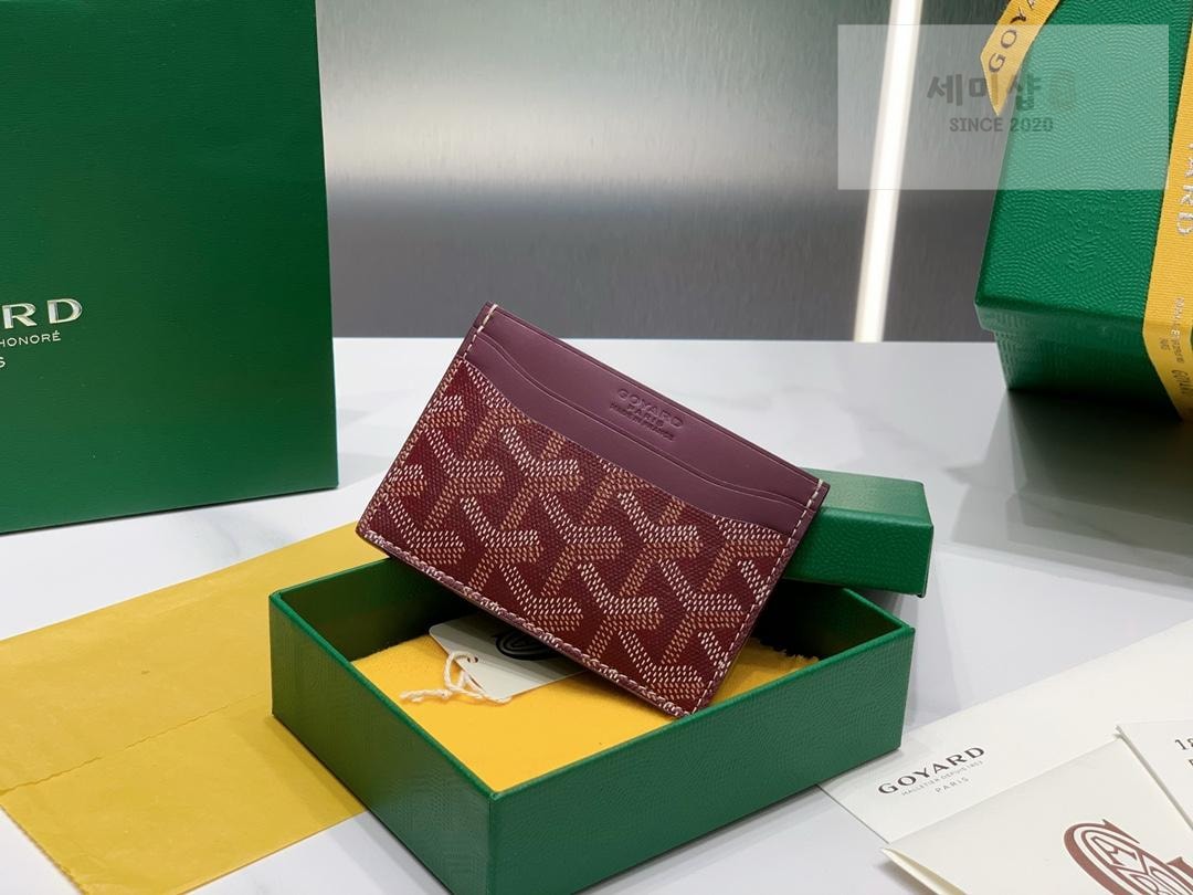 G O Y A R D Goyard Sulpice Card Holder 레드 지갑 15번 이미지