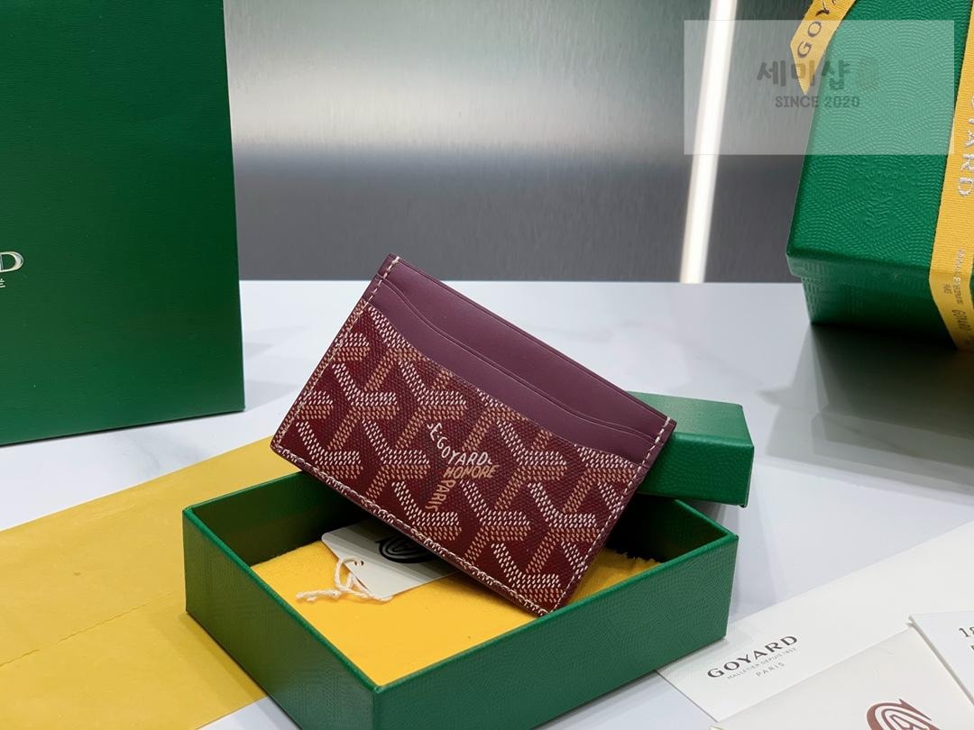 G O Y A R D Goyard Sulpice Card Holder 레드 지갑 16번 이미지