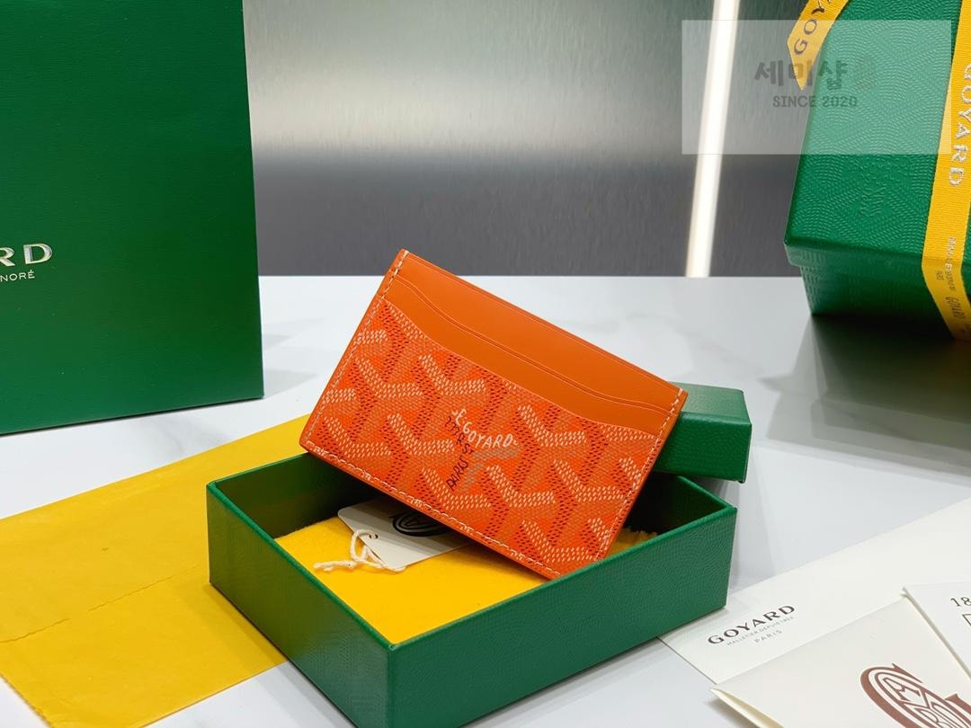 G O Y A R D Goyard Sulpice Card Holder 레드 지갑 20번 이미지