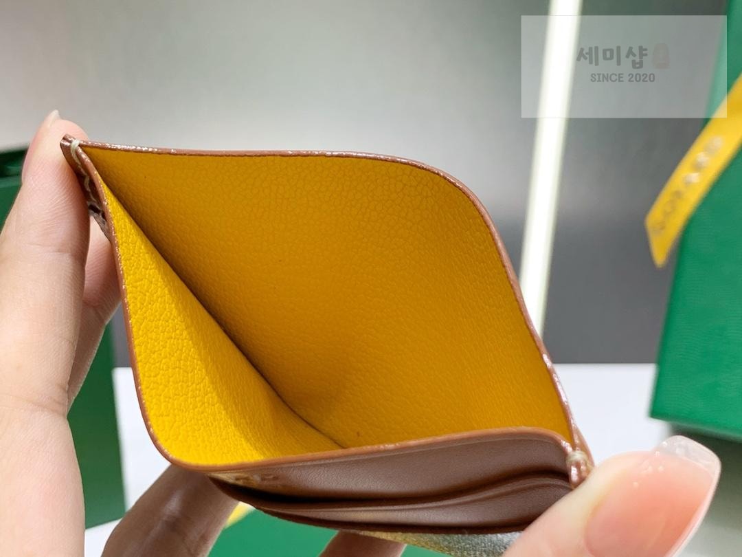 G O Y A R D Goyard Sulpice Card Holder 레드 지갑 36번 이미지