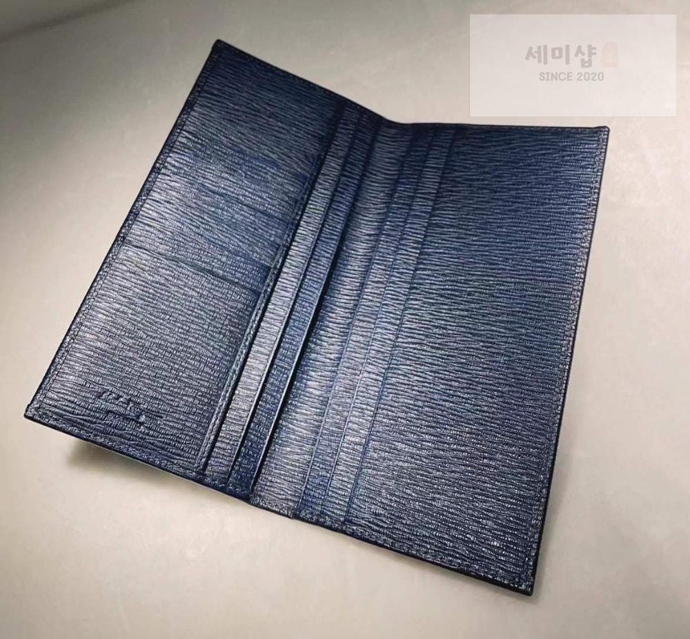 Ferragamo 페레가모 살바토레 간치니 장지갑 네이비 지갑 2번 이미지