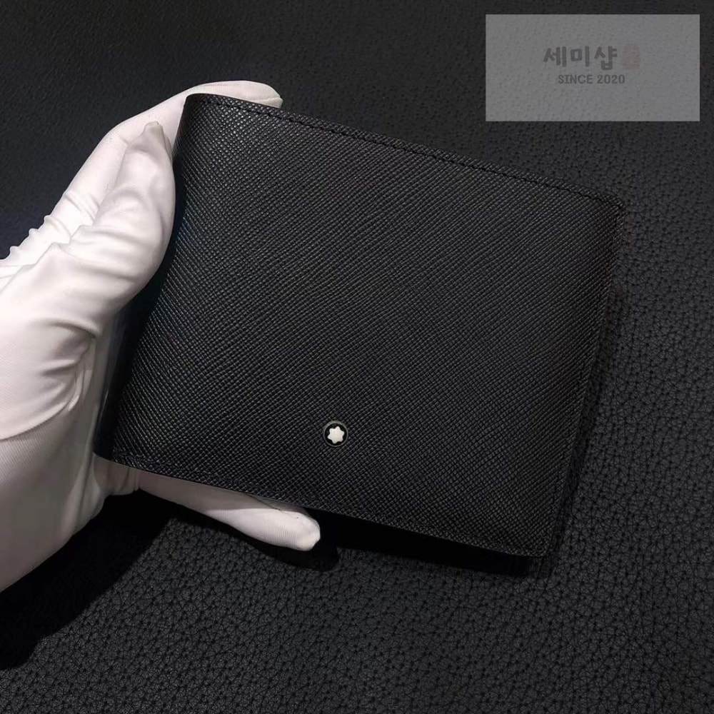 Mont Blanc 몽블랑 사토리얼 반지갑 6CC 블랙 지갑 1번 이미지