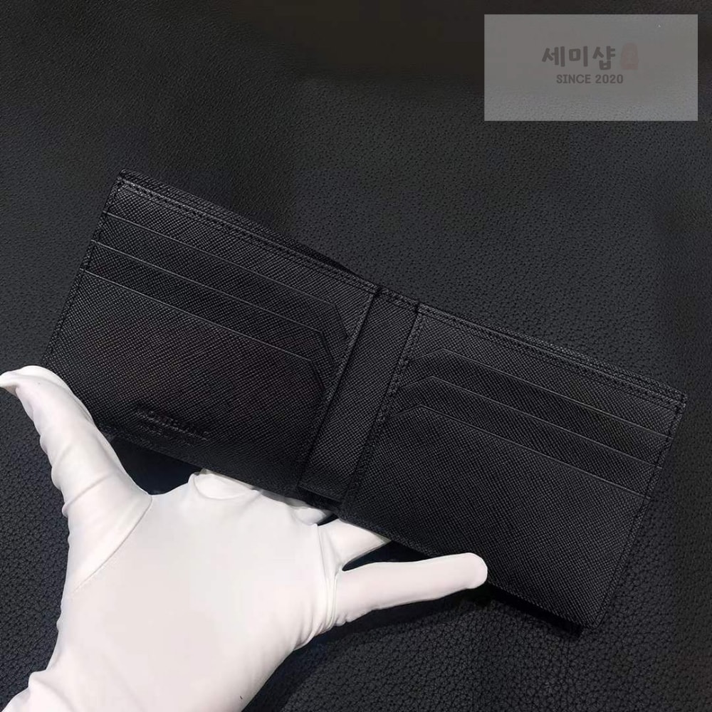 Mont Blanc 몽블랑 사토리얼 반지갑 6CC 블랙 지갑 2번 이미지
